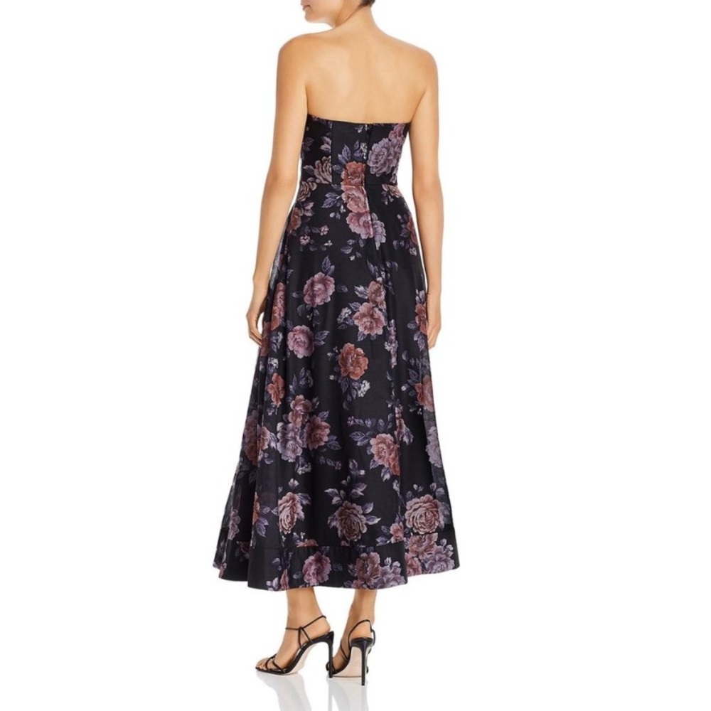 Keepsake Atomic Floral Strapless A-Line Dress Sweetheart - Picture 2 of 13